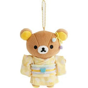 [Rilakkuma] Kimono Burasage Plush Strap 2025 San-X Official Japan