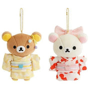 [Rilakkuma] Kimono Burasage Plush Strap 2025 San-X Official Japan