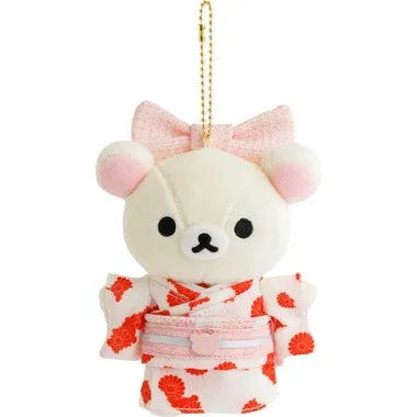 [Rilakkuma] Kimono Burasage Plush Strap 2025 San-X Official Japan