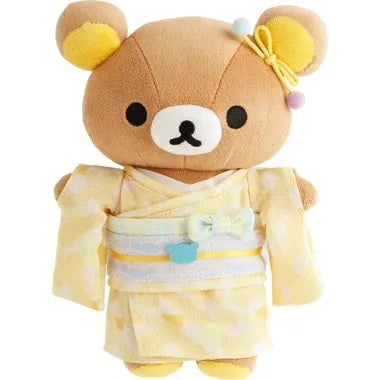 [Rilakkuma] Kimono Atsumete Plush Toy 2025 San-X Official Japan
