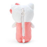 [Clearance]#[Sanrio] Plush Toy Design Stationery Series- Plush Pen Case -Hello Kitty [OCT 2023] Sanrio Original Japan