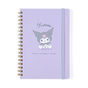 [Clearance]#[Sanrio] Plush Toy Design Stationery Series- B6 Ring Note -Kuromi [OCT 2023] Sanrio Original Japan