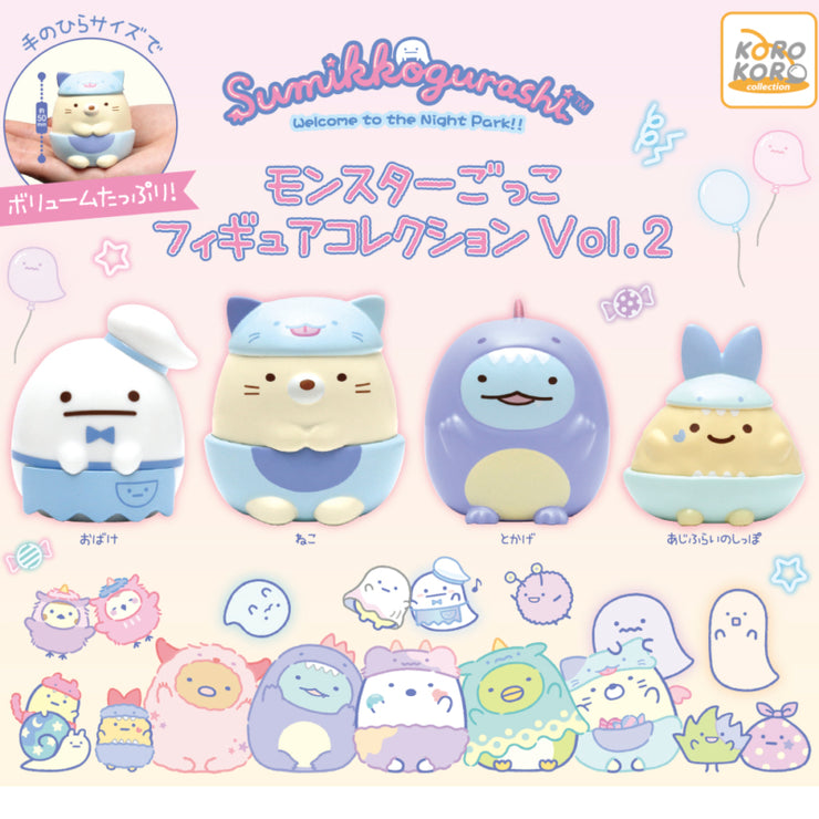 [Gashapon] Sumikko Gurashi Monster Pretend Play Figure Collection vol.2 [AUG 2024] System Service Japan -Blind Package