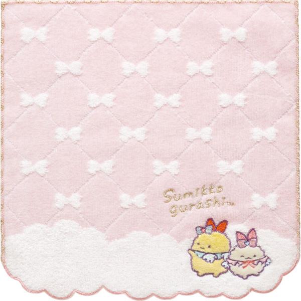 [Sumikko Gurashi] - Angel Ebiten Idol - Mini Towel -Pink San-X Official Japan 2024