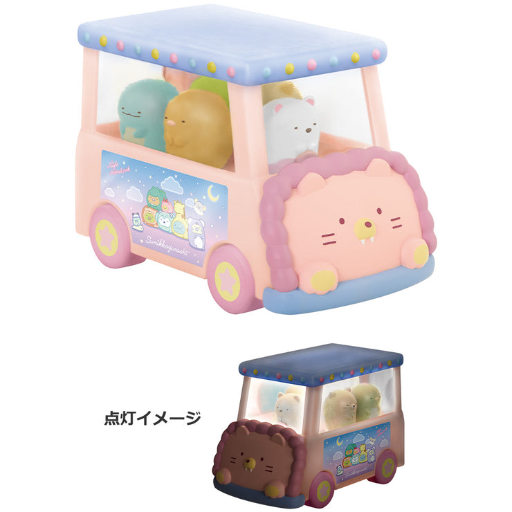 [Sumikko Gurashi] [Prize Item] [Ichiban Kuji - Welcome to Night Animal Park] B-Prize - Bus-shaped Light [JUN 2024] Bandai Spirits Japan