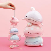 [Jinbesan] -Jinbesan and Icekurage -Super Mochi Mochi Manmaru Plush Toy S-Size San-X Official Japan 2024