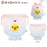 [Rilakkuma] - Umirilakibun - Plush Kinchaku Pouch San-X Official Japan 2024