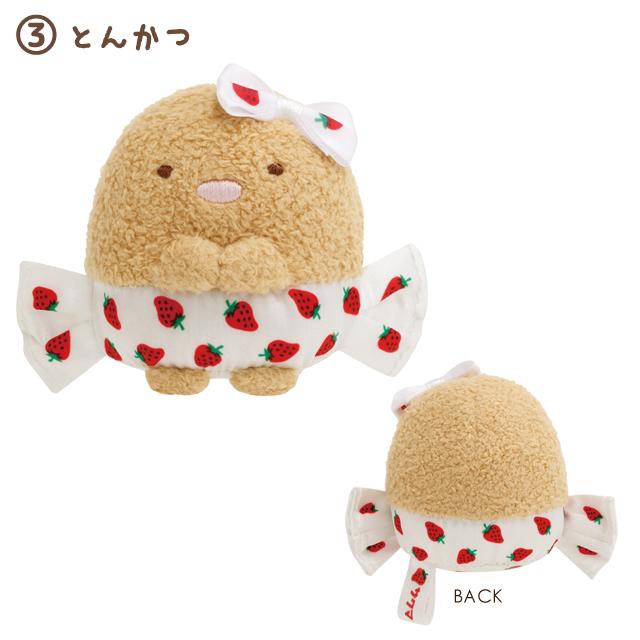 [Sumikko Gurashi] - Sumikko Gurashi × Sakuma Ichigo Milk Candy - Tenori Plush Toy San-X Official Japan 2024