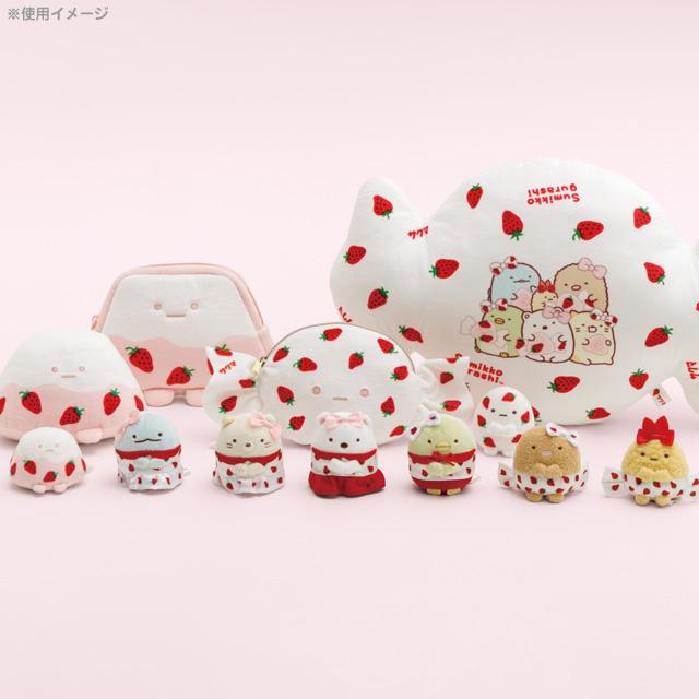 [Sumikko Gurashi] - Sumikko Gurashi × Sakuma Ichigo Milk Candy - Tenori Plush Toy San-X Official Japan 2024