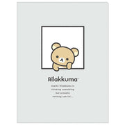 [NEW] Rilakkuma -Basic Rilakkuma vol.2 - 10Pocket Plastic Document Holder -A  San-X Official Japan 2023