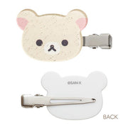 [Rilakkuma] Hair Clip -Korilakkuma & Chairoi Koguma San-X Official Japan 2023