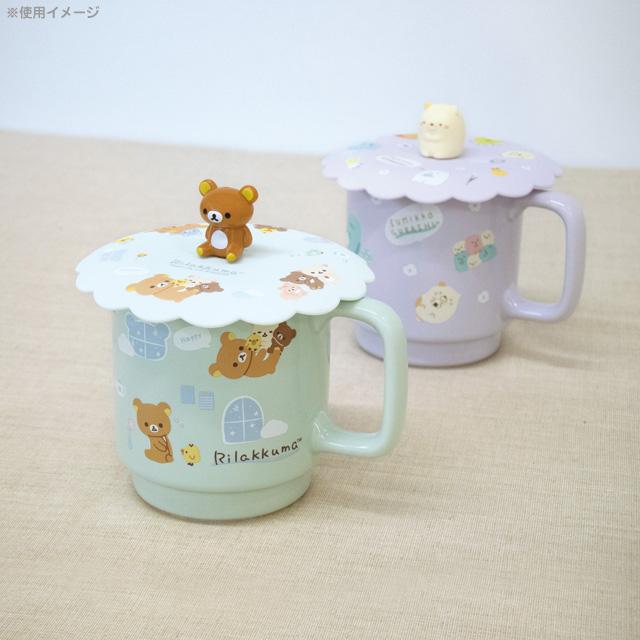 [Sumikko Gurashi] Mug Cup -Flower Purple San-X Official Japan 2023
