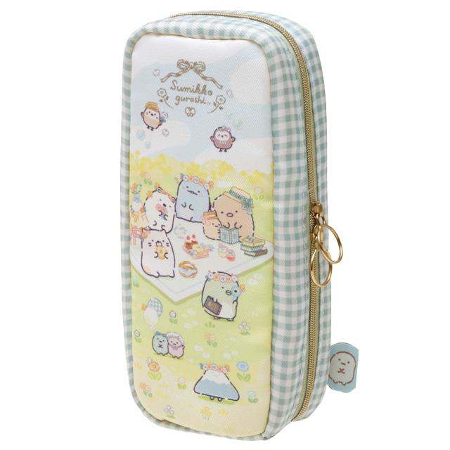 [Sumikko Gurashi] Large Capacity Pen Pouch -Picnic San-X Official Japan 2023