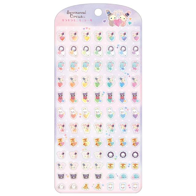 [Sentimental Circus] Kira Kira Mini Mini Sticker Set San-X Official Japan 2023