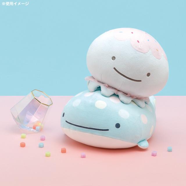 [Jinbesan] -Jinbesan and Icekurage -Super Mochi Mochi Plush Toy M-Size - Jinbesan San-X Official Japan 2024