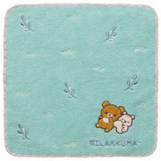 [Rilakkuma] - Minna de Manpuku Makumaku - Mini Towel -Blue San-X Official Japan 2024