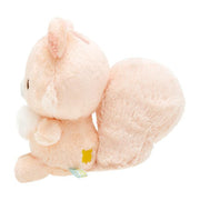 [Rilakkuma] - Minna de Manpuku Makumaku - Kuttari Plush Toy - Sakura no Korisu San-X Official Japan 2024