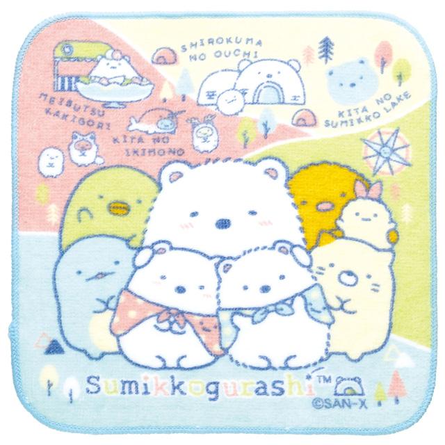 [Sumikko Gurashi] - Shirokuma no Furusato - Petite towel - A San-X Official Japan 2024