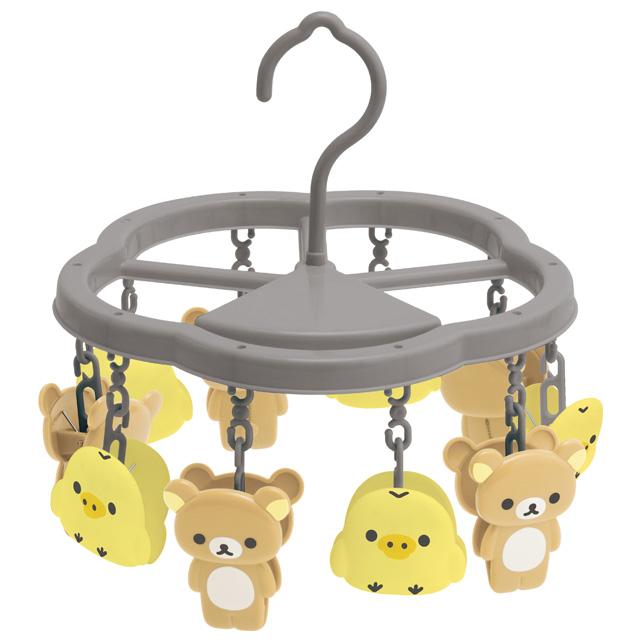 [Rilakkuma] - BASIC RILAKKUMA Favorite Things - Laundry Pinch Hanger San-X Official Japan 2024