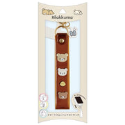 [Clearance]#[Rilakkuma] Smartphone Hand Strap 2024 San-X Official Japan