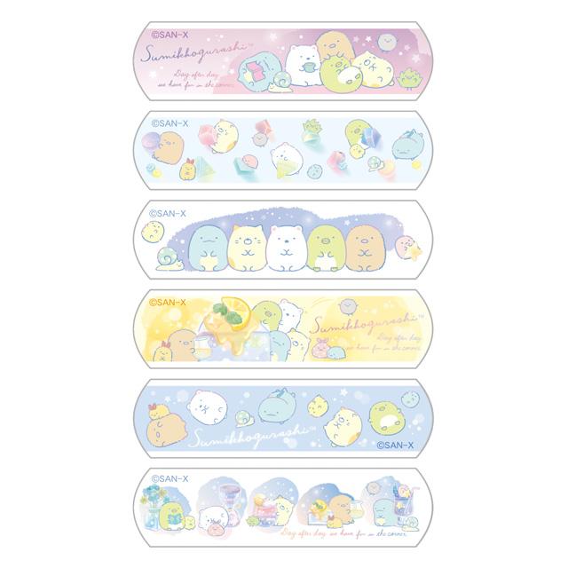 [Sumikko Gurashi] Adhesive Plaster - Gradient Glass San-X Official Japan 2024