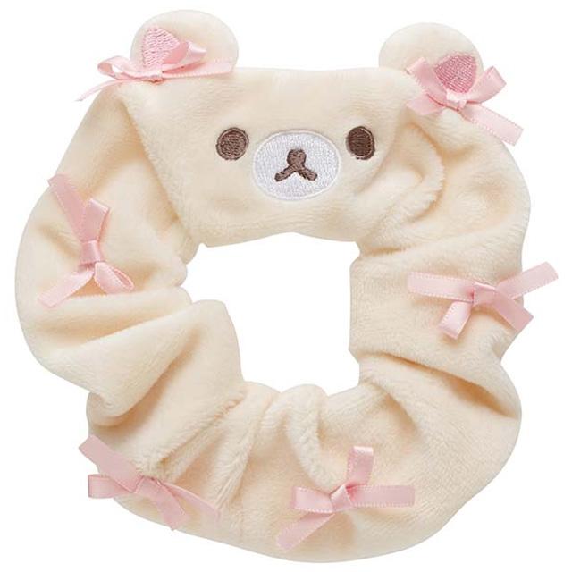 [Rilakkuma] - Osorano Kururin Wataame -  Scrunchie San-X Official Japan 2024