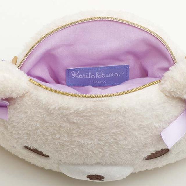 [Purchase Limit : 1pcs][Rilakkuma] - Osorano Kururin Wataame - Plush Multi-Pouch San-X Official Japan 2024