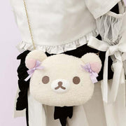 [Purchase Limit : 1pcs][Rilakkuma] - Osorano Kururin Wataame - Plush Multi-Pouch San-X Official Japan 2024