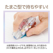 [Rilakkuma] - Osorano Kururin Wataame - PiT Retry Egg (Tape Adhesive) San-X Official Japan 2024