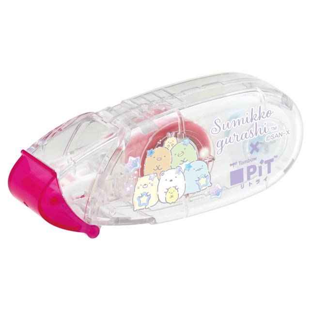 [Sumikko Gurashi] PiT Retry Egg Glue Tape -Pink San-X Official Japan 2024