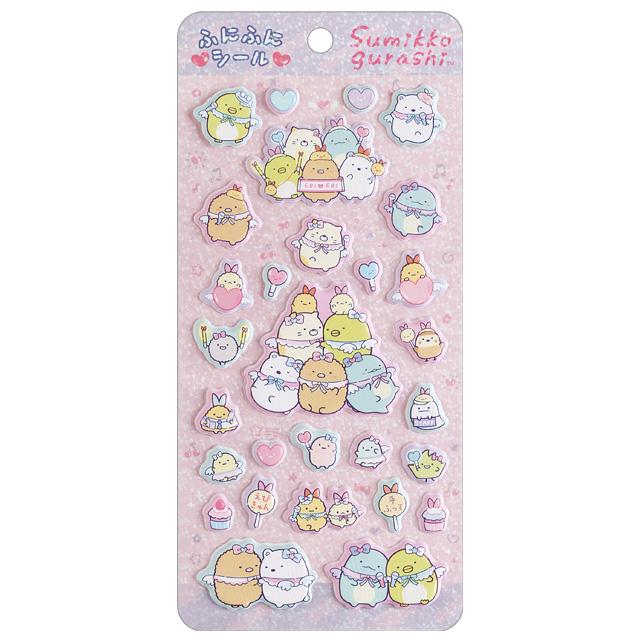 [Sumikko Gurashi] - Angel Ebiten Idol -  Funi Funi Stickers San-X Official Japan 2024