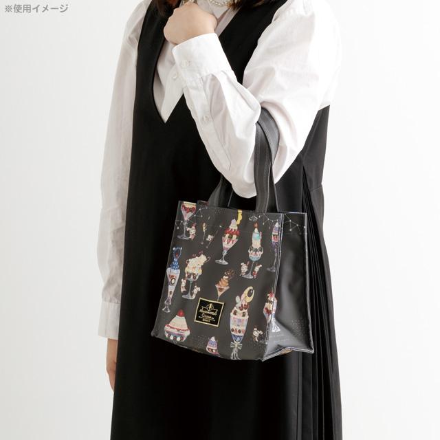 [Sentimental Circus] -Yofukashi Parfait to Hoshikuzu Namida no Drained Cherry- Mini Tote Bag San-X Official Japan 2024