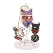 [Sentimental Circus] -Yofukashi Parfait to Hoshikuzu Namida no Drained Cherry- Acrylic Stand Keychain Collection [Blind Package] San-X Official Japan 2024