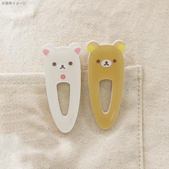 [Rilakkuma] Hair Clip -Rilakkuma  San-X Official Japan 2024