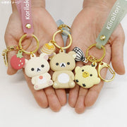 [Rilakkuma] Mascot Keychain Strap - Chairoi Koguma 2024 San-X Official Japan