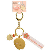 [Sumikko Gurashi] Mascot Keychain Strap - Tonkatsu 2024 San-X Official Japan