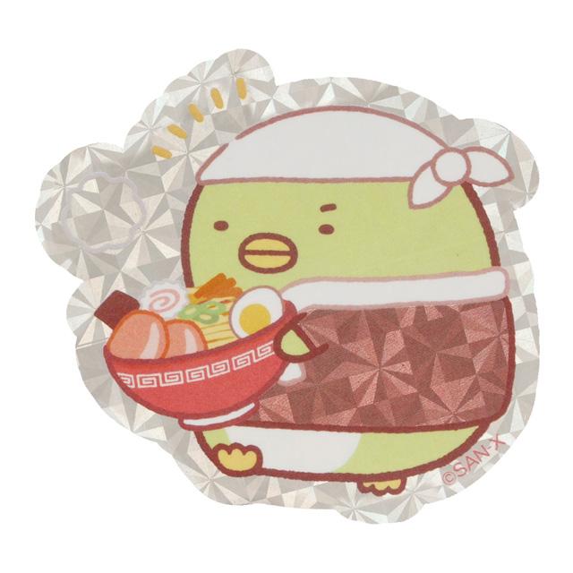 [Sumikko Gurashi] Anytime Ramen Goods - Ramen Sticker Set - Penguin? San-X Official Japan 2024