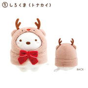 [Sumikko Gurashi] Ouchi no Sumikko Christmas - Tenori Plush Toy San-X Official Japan 2024