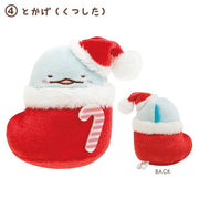 [Sumikko Gurashi] Ouchi no Sumikko Christmas - Tenori Plush Toy San-X Official Japan 2024