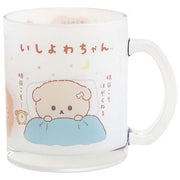 [Clearance]#[Ishiyowachan] -Ashita no Jibun ni Makasemasu- Glass Mug Cup San-X Official Japan 2024