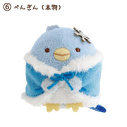 [Sumikko Gurashi] Blue Christmas - Tenori Plush Toy San-X Official Japan 2025