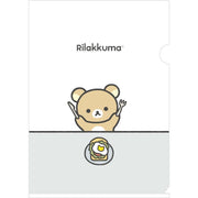 [NEW] Rilakkuma -Basic Rilakkuma vol.2 - Plastic Document Holder -A  San-X Official Japan 2023