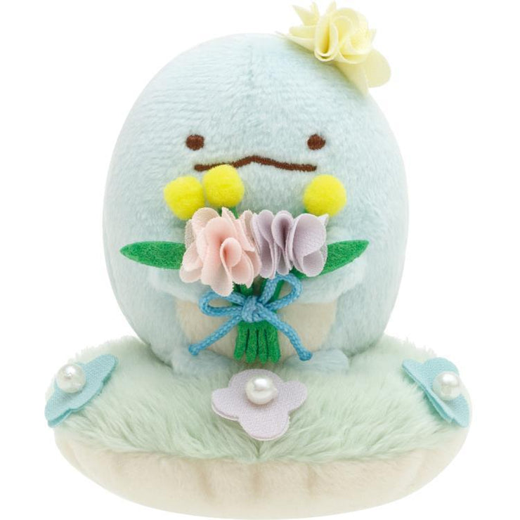 [NEW] Sumikko Gurashi -Zassou to Yosei no Ohanabatake- Flower Plush Toy -Tokage San-X Official Japan 2023