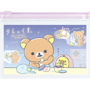 [Rilakkuma] Anata to Madoromu Rilakkuma - 2x Transparent Case Set San-X Official Japan 2023