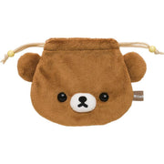 [Rilakkuma] Plush Kinchaku Pouch -Chairoi Koguma San-X Official Japan 2023