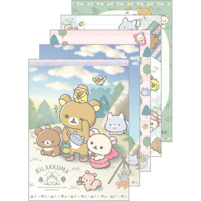 Rilakkuma] Komorebi Camp - Sticker Set -B San-X Official Japan