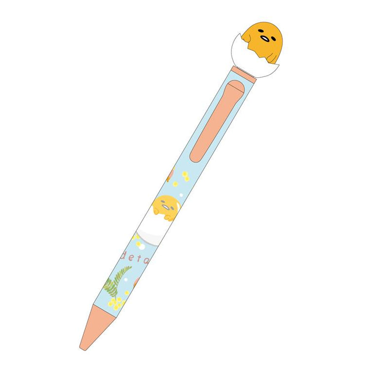 [Sanrio] Ballpoint Pen w/Shaking Mascot - Gudetama 2023 Fun Box Japan
