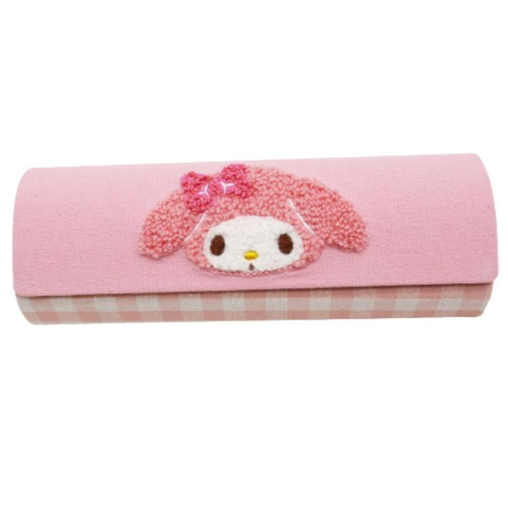 [Sanrio] Gingham Sagara Glasses Case -My Melody 2024 Nakajima Japan