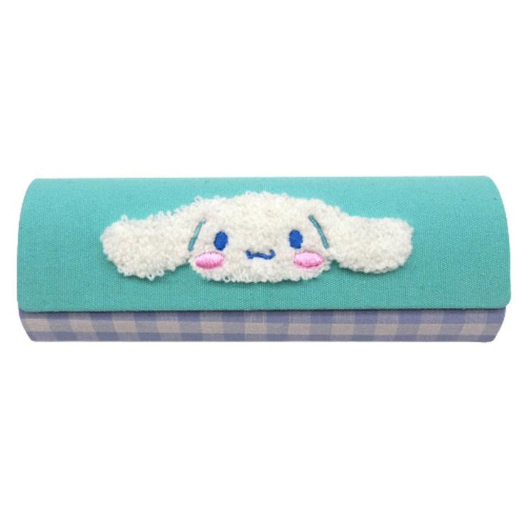 [Sanrio] Gingham Sagara Glasses Case -Cinnamoroll 2024 Nakajima Japan