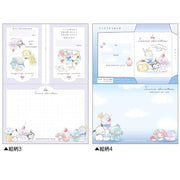 [Sanrio] Die-Cut A6 Memo Pad -Chima Chima Sweets 2024 Crux Japan